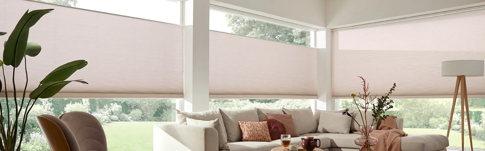 Sunway&reg; Duette&reg; en Pliss&eacute; Shades &ndash; de 4e gratis!