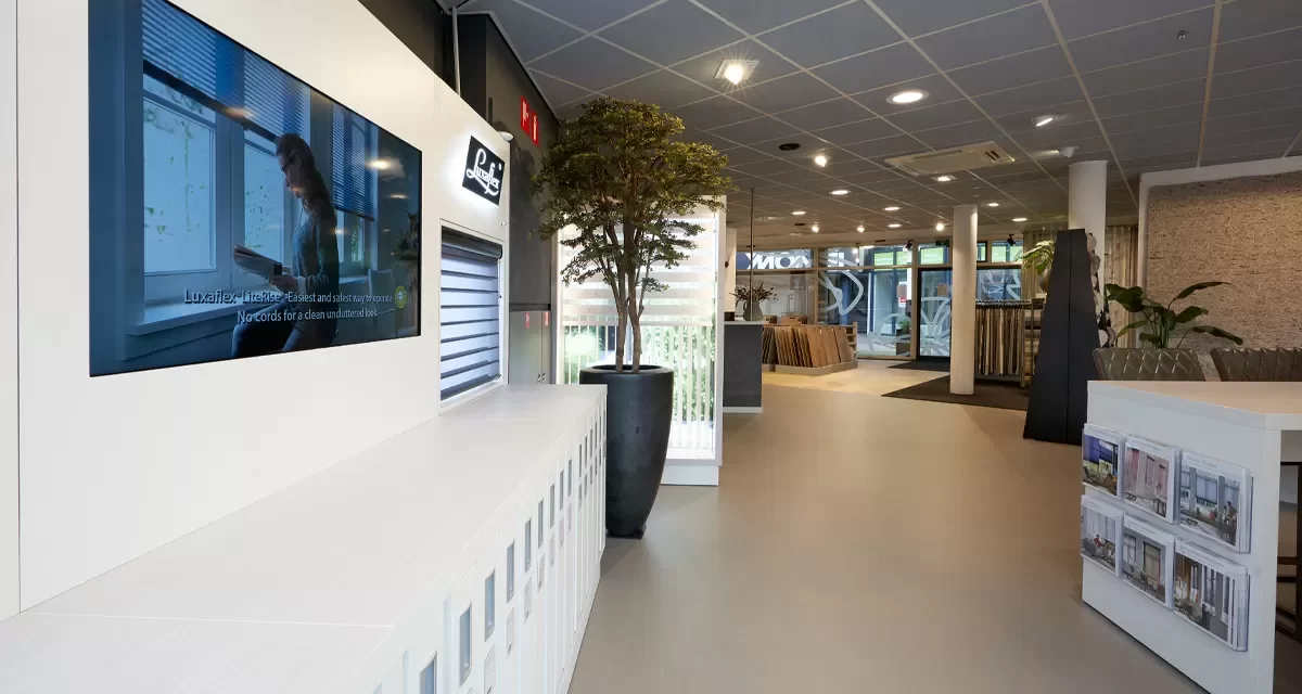 Uitgebreide collectie raamdecoratie